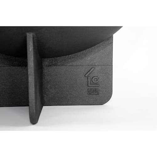 laydown image of Cast-Iron Fire Pit & Grill