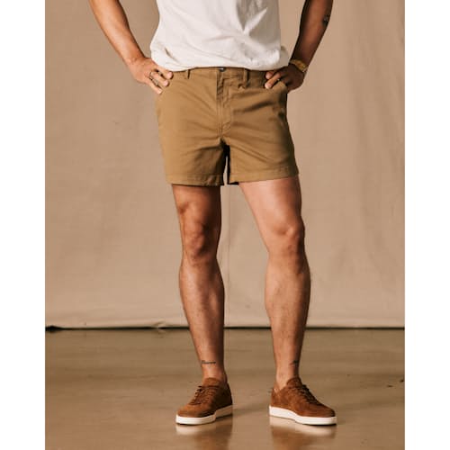 on model image of 365 Short - 5"