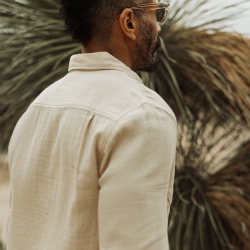 lifestyle image of Double Gauze Shirt
