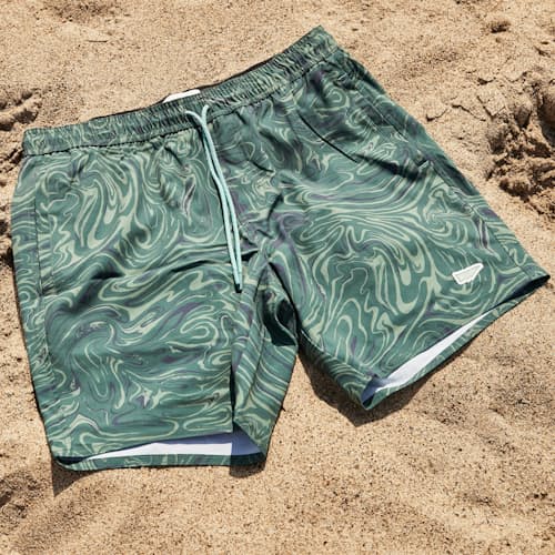lifestyle image of Performance Lined Swim Trunk - 7"