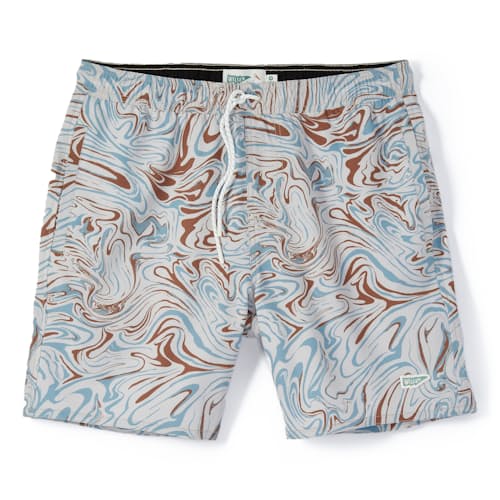 laydown image of Performance Lined Swim Trunk - 7"