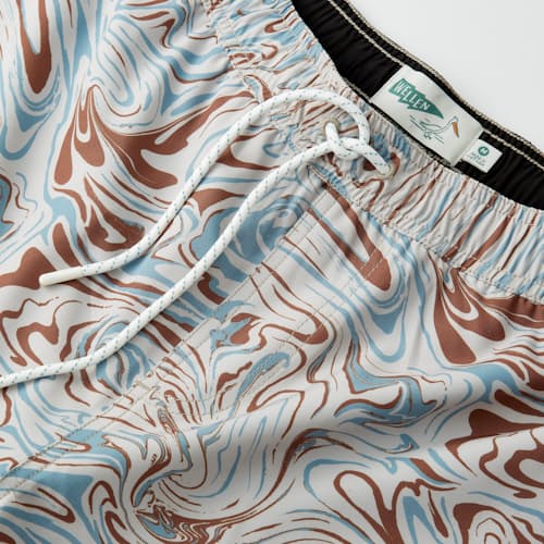 laydown image of Performance Lined Swim Trunk - 7"