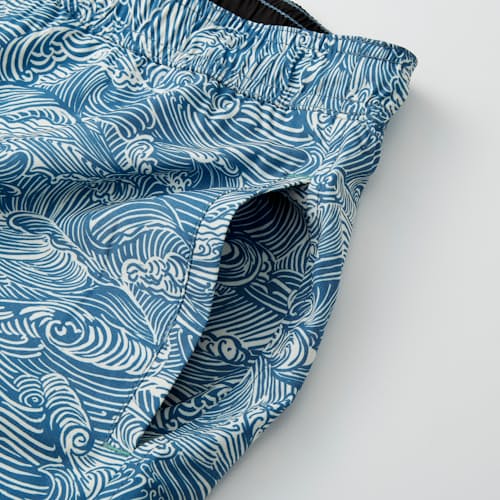 laydown image of Performance Lined Swim Trunk - 7"