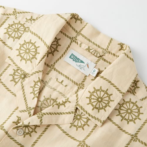 lifestyle image of Camp Collar Short Sleeve Shirt