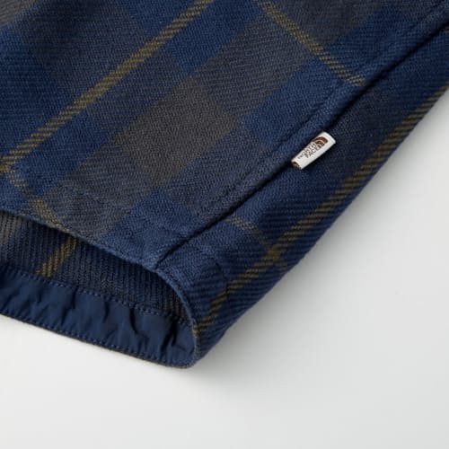 lifestyle image of Valley Twill Flannel Shirt