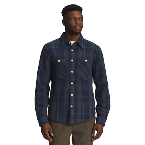 laydown image of Valley Twill Flannel Shirt