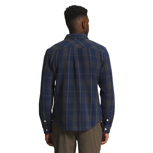 laydown image of Valley Twill Flannel Shirt