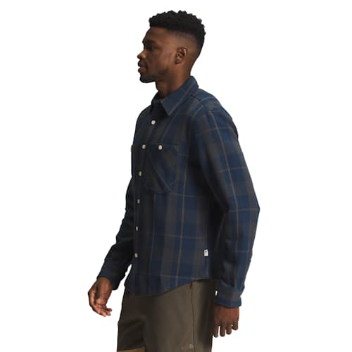 laydown image of Valley Twill Flannel Shirt