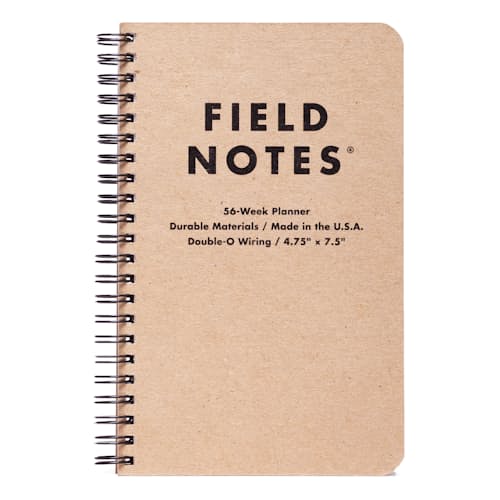 laydown image of 56-Week Planner