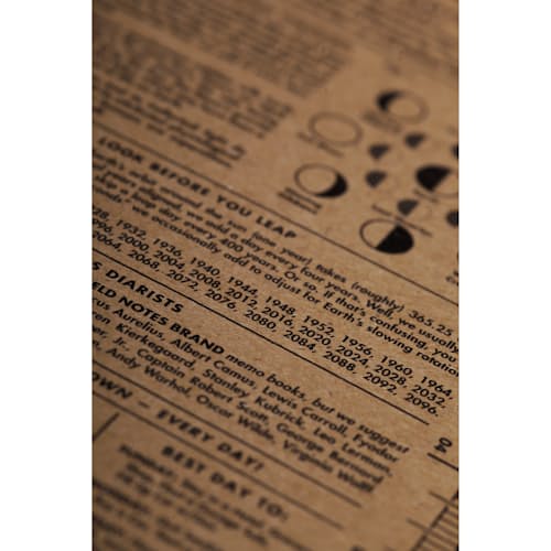 laydown detail image of 56-Week Planner