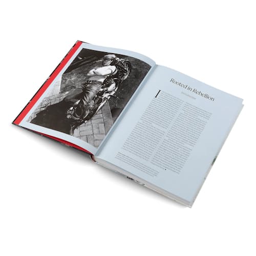laydown image of The Rebel's Wardrobe - Coffee Table Book