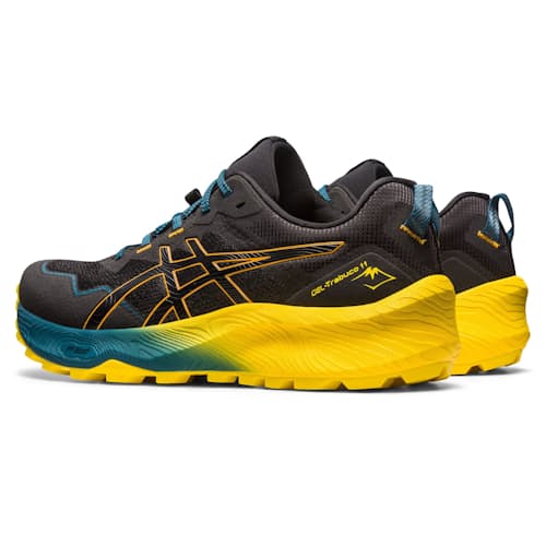 laydown image of Gel Trabuco 11 Trail Running Shoe