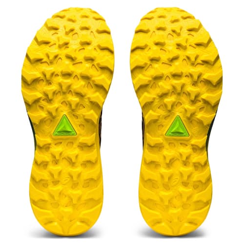 laydown image of Gel Trabuco 11 Trail Running Shoe