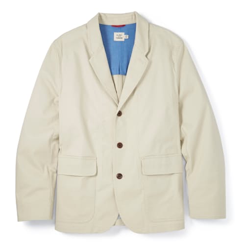 laydown image of Lightweight Cotton Blazer