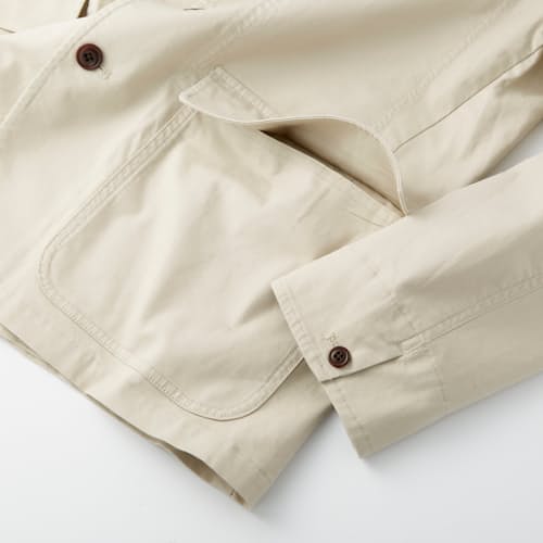 laydown detail image of Lightweight Cotton Blazer