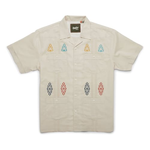 laydown image of Guayabera Shirt