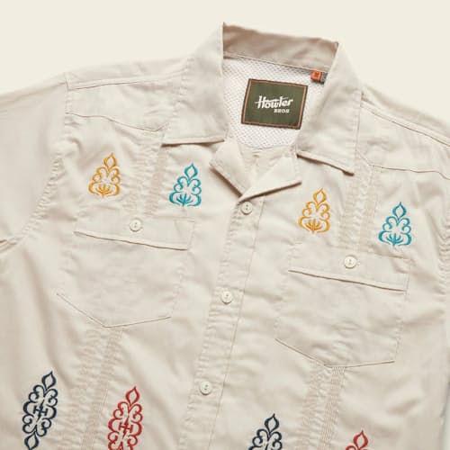 laydown image of Guayabera Shirt