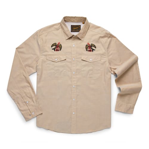laydown image of Gaucho Snapshirt