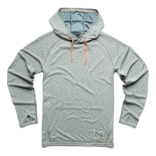 laydown image of Loggerhead UPF Hoodie