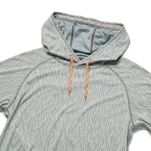 laydown image of Loggerhead UPF Hoodie