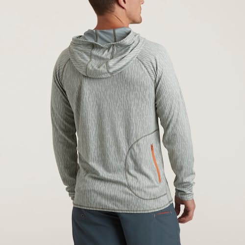 laydown image of Loggerhead UPF Hoodie