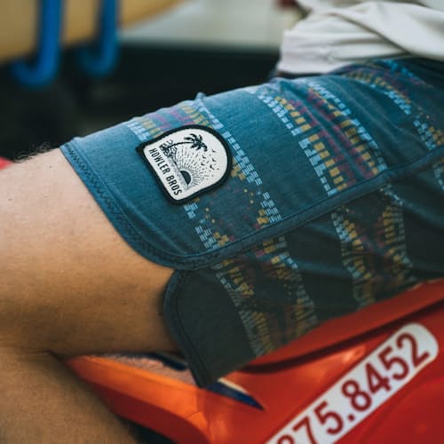 lifestyle image of Stretch Bruja Board Short - 8.5"
