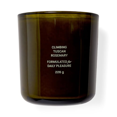 laydown image of Climbing Tuscan Rosemary Candle