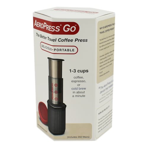 laydown image of AeroPress Go