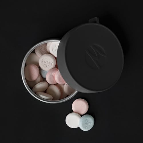 laydown image of Waterproof Travel Canister