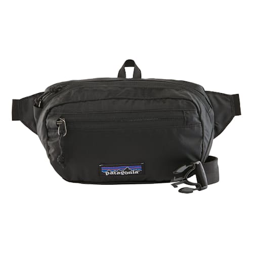 laydown image of Ultralight Black Hole Mini Hip Pack - 1L