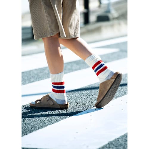 laydown image of Old School Crew Sock