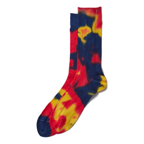 laydown image of Tie Dye Sock