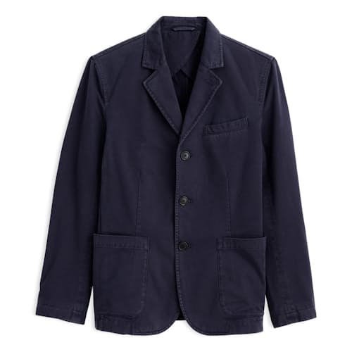 laydown image of Vintage Washed Blazer