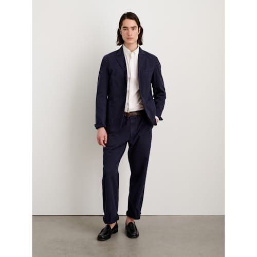 laydown image of Vintage Washed Blazer