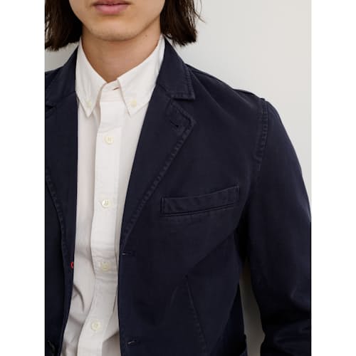 laydown image of Vintage Washed Blazer