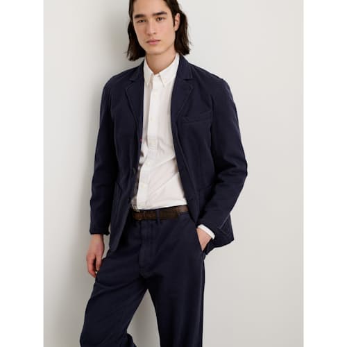 laydown image of Vintage Washed Blazer