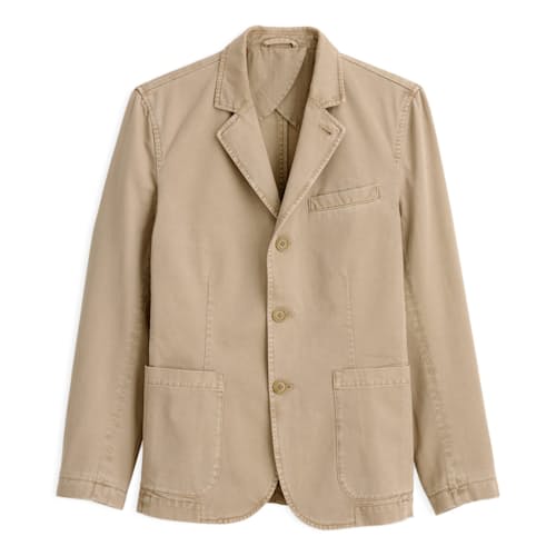 laydown image of Vintage Washed Blazer