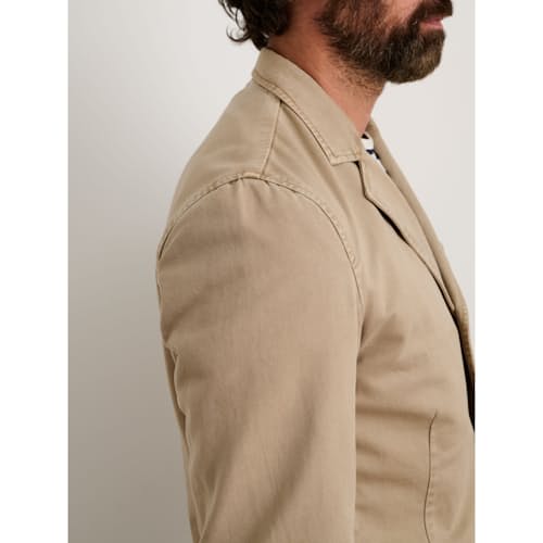 laydown image of Vintage Washed Blazer