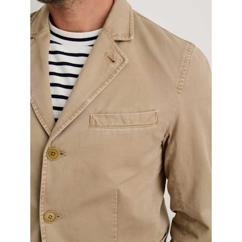 laydown image of Vintage Washed Blazer