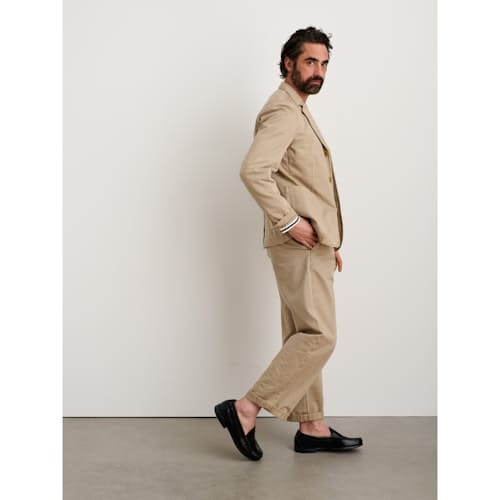 laydown image of Vintage Washed Blazer