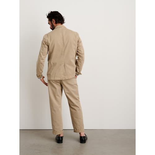 laydown image of Vintage Washed Blazer