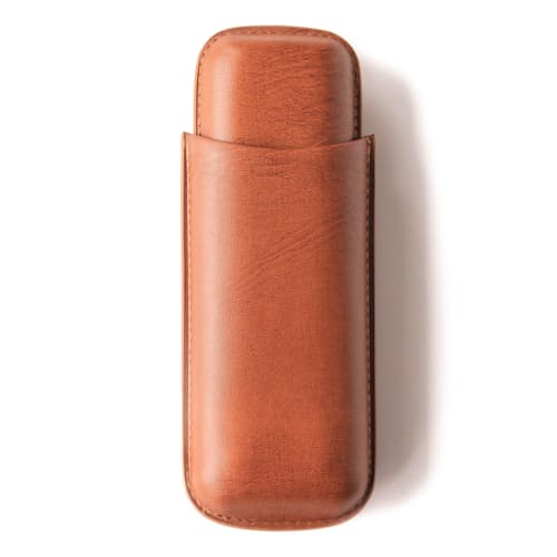 laydown image of Two-Cigar Travel Case