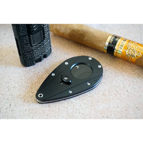 laydown image of Xikar Metal Cigar Cutter