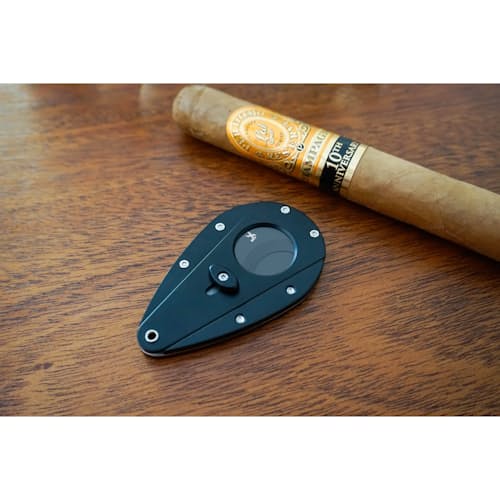 laydown image of Xikar Metal Cigar Cutter