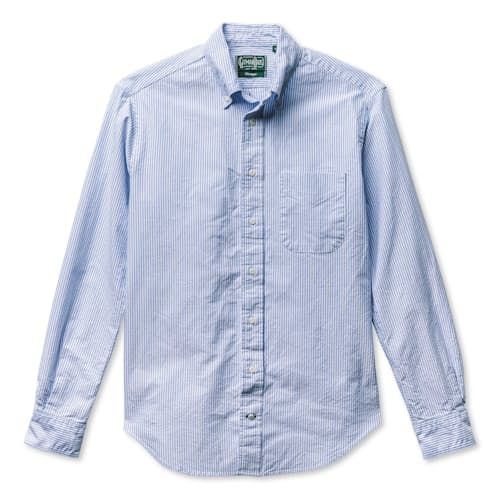 laydown image of Classic American Vintage Slim Oxford Shirt