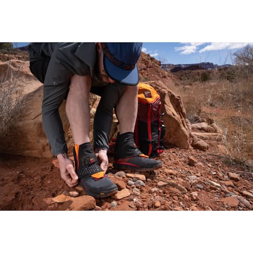laydown image of Danner x Mystery Ranch Gaiter