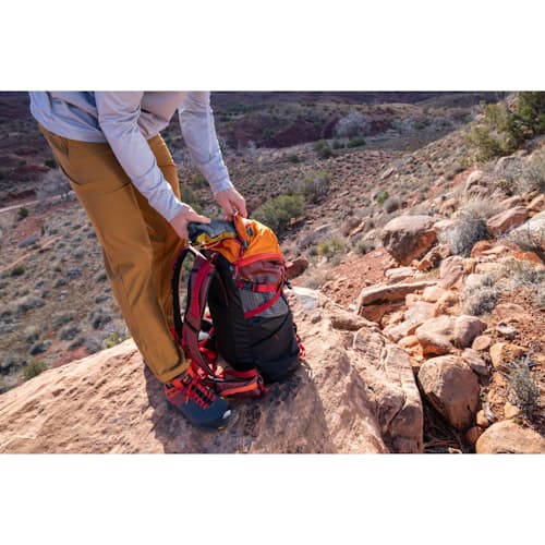 laydown image of Danner x Mystery Ranch Scree 32 Backpack
