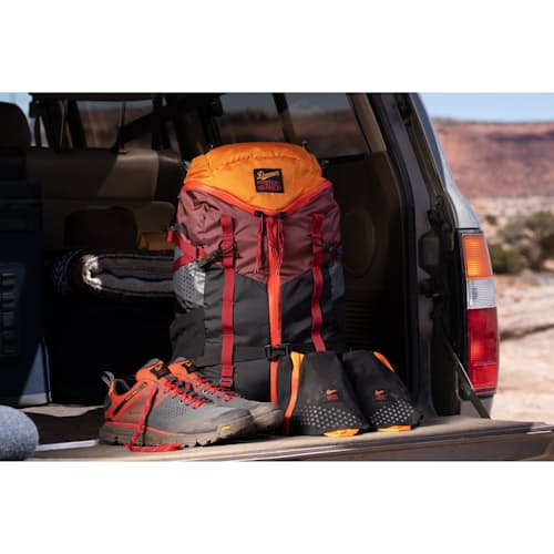 laydown image of Danner x Mystery Ranch Scree 32 Backpack