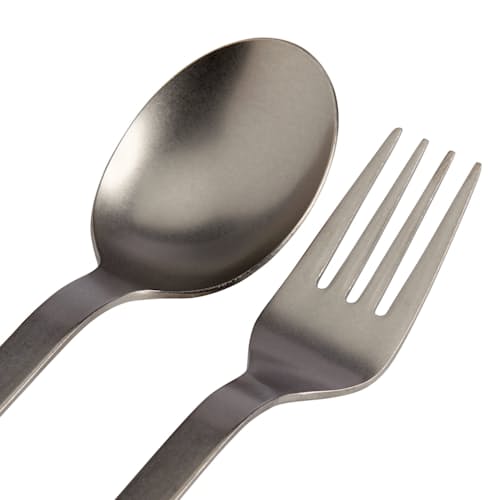 laydown detail image of Fork & Spoon Set