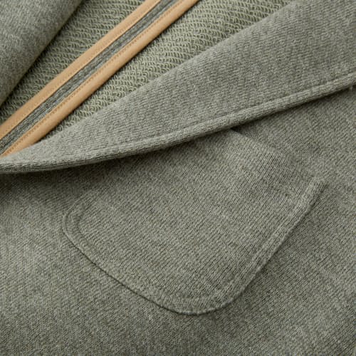 laydown detail image of Inlet Knit Blazer